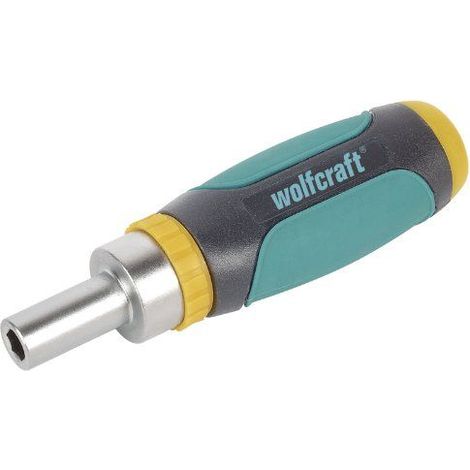 Jeu De Tournevis Manuels 6 Pièces Avec 5 Embouts 1237000 - Wolfcraft (1/5)