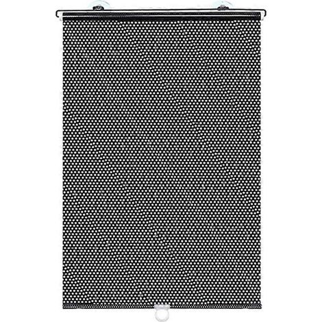 Store enrouleur à ventouses, pare-soleil, rideau de fenêtre, protection solaire, préserve l'intimité, installation facile pour voiture, chambre, cuisine, bureau, noir, 50 x 125 cm (1/5)