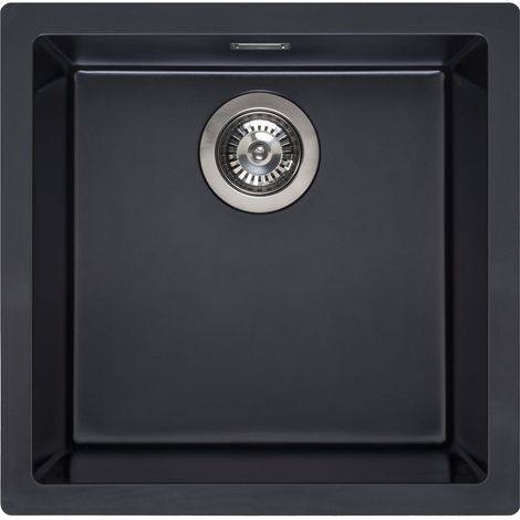 Evier Reginox Amsterdam 40 Pure Black R34637 - 000000 (1/2)