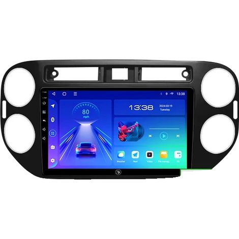 Lettore multimediale per auto, supporto per comandi al volante, plug and play, compatibile con SUV compatti 1 2006-2015 Family Plus wireless, A4 2G 64G A (1/2)