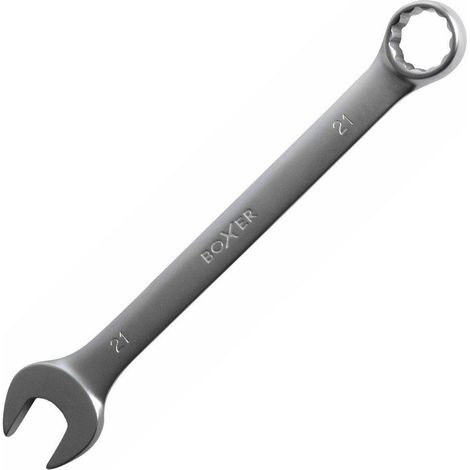 Verstellbarer Schlüssel boxer 21 mm satin Stahl Chrom