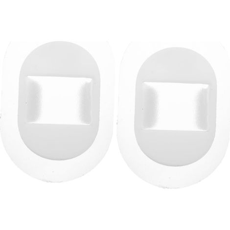 Wandclips 2stücke Pvc-rohrhalterungen for Waschmaschinen-ablaufschläuche Selbstklebende (1/5)