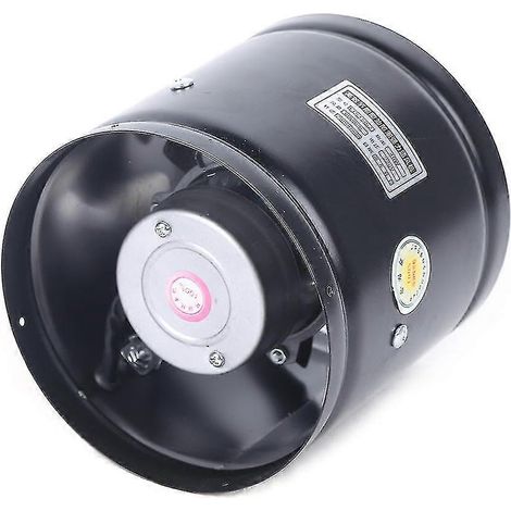 Ventilateur axial tubulaire de 150 mm, soufflante métallique industrielle, 220 V (1/5)