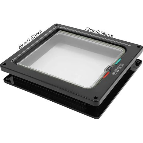 Puerta para gatos, mecanismo de cierre de 4 posiciones, diseño impermeable, color negro. (1/2)