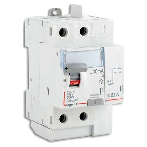Legrand DX³-ID interruptor diferencial gris 30 mA 250 V