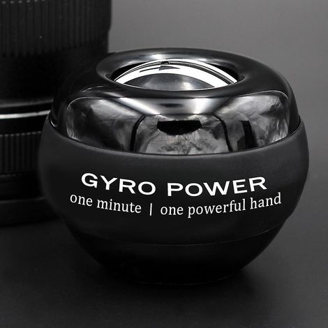 Balle Gyroscopique LED avec Démarrage Automatique, Gyro Powerball pour Poignet, Renforcement des Muscles du Bras et de la Main, Entraînement de Force, Équipement de Fitness Portable (1/2)