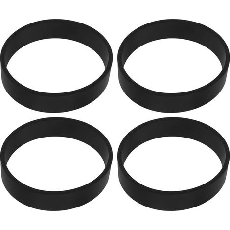 Lot de 4 courroies de rechange en caoutchouc pour aspirateur droit Kirby Heritage 1 Legend Legend 2 Noir