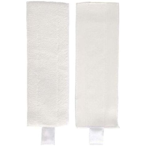 Lot de 2 chiffons de rechange pour balai vapeur Karcher SC1/SC2/SC3/SC4/SC5/SV7