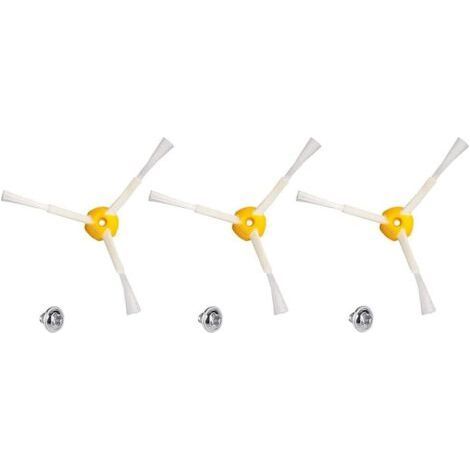 Kit d'accessoires de brosses latérales de rechange pour iRobot Roomba Series 500,600,700 i-Robot Roomba Kit de brosses latérales pour aspirateur Roomba (1/5)