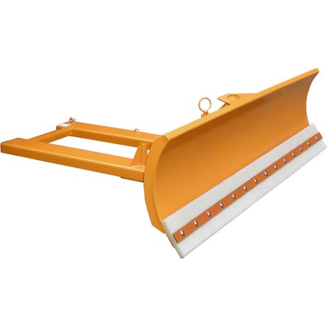 Bauer Südlohn Pelle à neige SCH-V 210, laquée, orange jaune