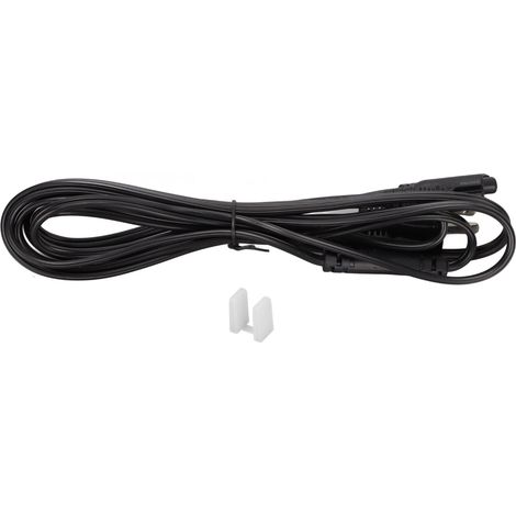 Câble d'alimentation Y Polarized, double IEC320 C7 vers Nema 1-15P, 1,8 mètres, 18AWG, prise US 125-250V (1/5)