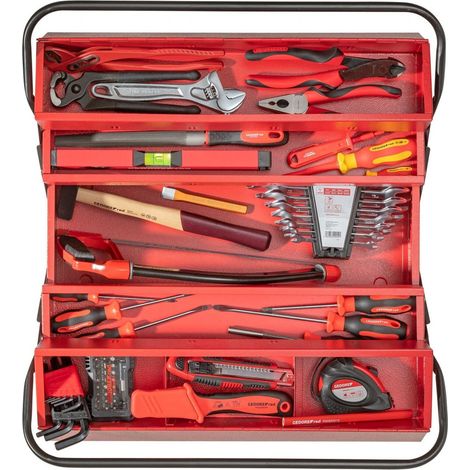 Gedore R21600072 Set d’outils BASIS dans boîte à outils, 72 pièces (1/5)