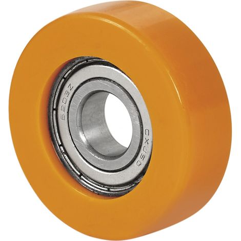 rodamiento bolas recubierto poliur.vulcanizado naranja grb85-20-25