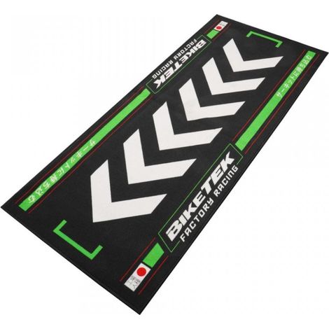 Tapis environnemental pour moto Biketek Garage Mat Rising Sun (1/2)
