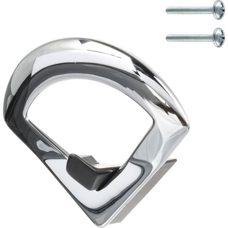 Colgador de pared con fijación invisible, cromo pulido, Citterio Giulio XV43 (1/5)