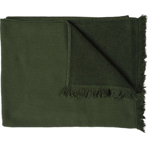 VIVARAISE - Maxi drap de bain Luna en coton bio 100 x 160 cm (1/3)