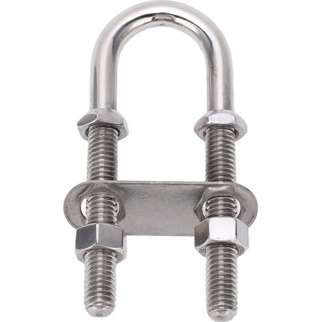 Boulon en U marin, œillet d'étrave, acier inoxydable 304 argenté résistant à la rouille, quincaillerie pour bateaux et yachts (1/5)