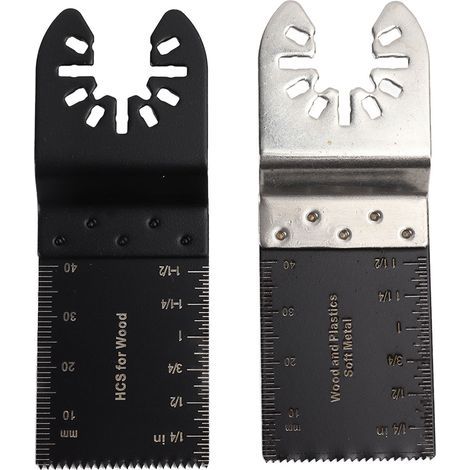 35-teiliges Multitool-Sägeblatt aus hochkohlenstoffhaltigem, verschleißfestem, scharfkantigem Oszillationswerkzeug aus Kunststoff (1/5)