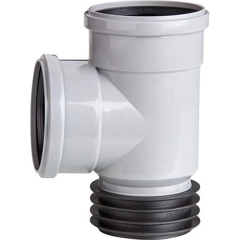 Branche enfichable DN110x110 – Raccord de robinetterie – Filetage entrée 1" – Pour chantiers humides – Airfit