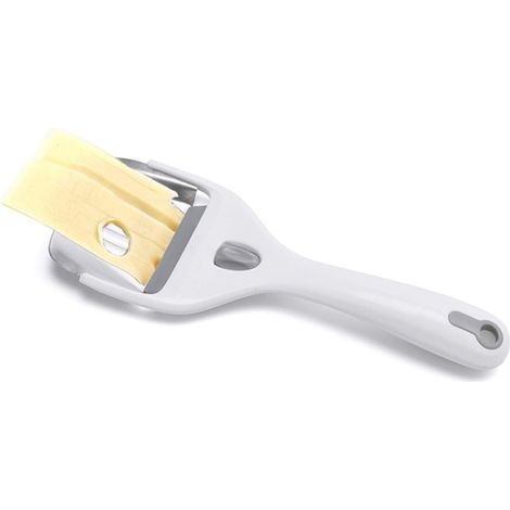Coupe-Fromage Réglable - Lame en Acier Inoxydable - Poignée Ergonomique - Pour Fromages Semi-Mous et Beurre Surgelé - 1 Pièce (1/5)