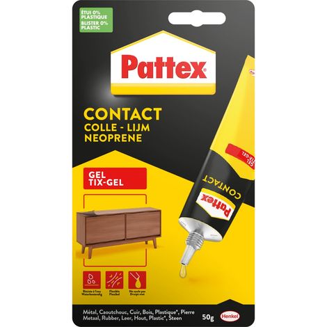 Colle contact type néoprène- Formule Gel tous matériaux- tube 50 gr (1/5)