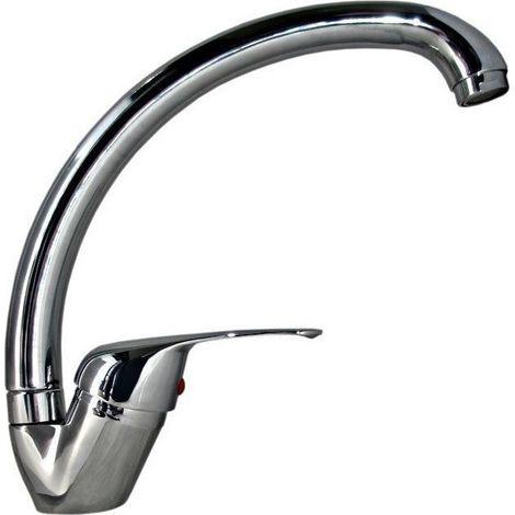 Trade Shop - Grifo Mezclador Giratorio Kit De Montaje Para Fregadero De Cocina F1034 -