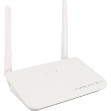 Routeur 4G LTE 300 Mbps, 2 antennes, point d'accès Wi-Fi portable haut débit avec emplacement pour carte micro SIM, ports LAN et WAN, pour la maison et le bureau, prise européenne 100-240 V (1/5)