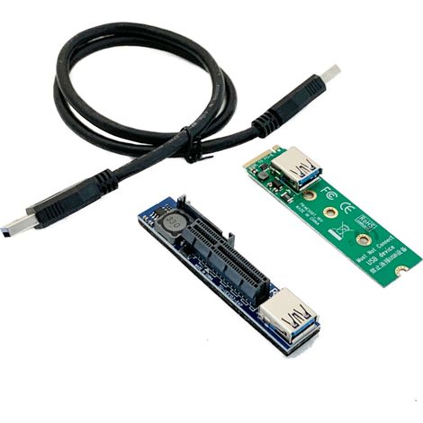 STI Adattatore da M.2 a PCIE 4x 1 Slot Mining GPU M2 PCI-E