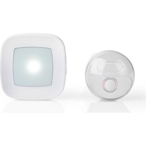 Kit pour Sonnette Sans Fil lumineuse jusqu'à 300m - NEDIS - (1/5)