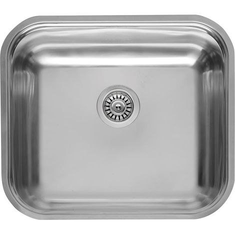 Reginox Clean & Care Einbaubecken Colorado kg-cc Edelstahl (304) ohne Überlauf (1/2)