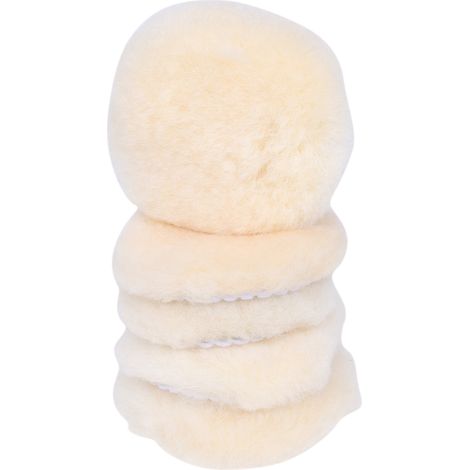 KS Tools Polierpad Lammfell, Ø 80,0 mm, 5er Pack (1/2)