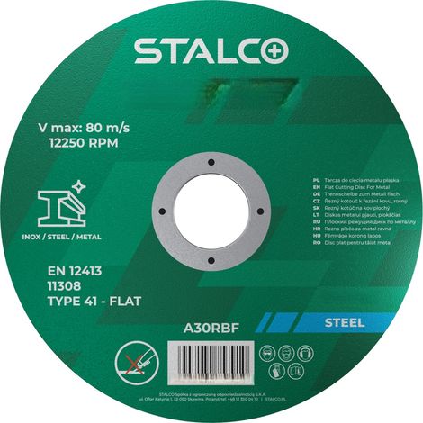 Disco da taglio piatto per metalli Stalco ø300 x 3,2 x 32 mm S-59300