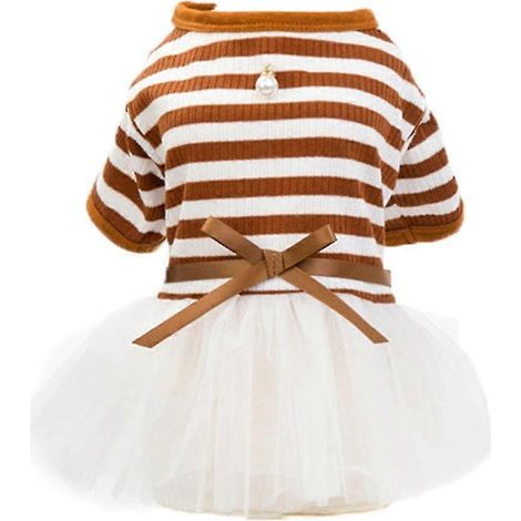 Vestidos para perros pequeños, lindo vestido para perrita hembra, camiseta para mamá y cachorro (1/5)