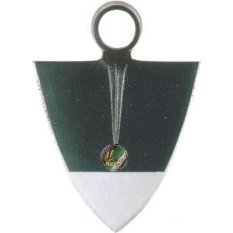 Zappa triangolare lazio orsatti - Peso: gr 600 - Misure: cm 18x24h occhio Ø mm 32/33
