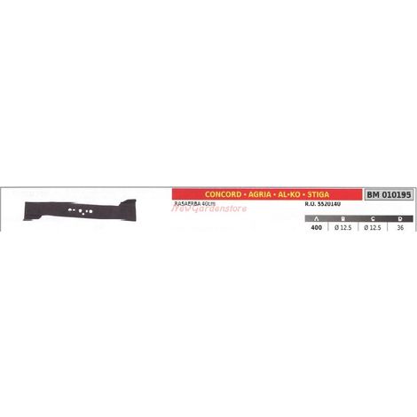 Lama per rasaerba tosaerba tagliaerba 40cm CONCORD 010195