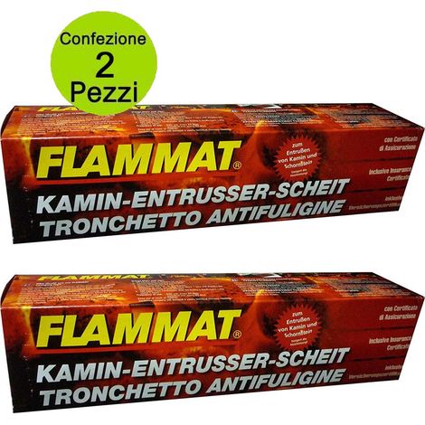Multipack da 2 pz ceppo spazzacamino antifuliggine kg. 2.4