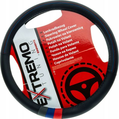 Funda para volante - Piel ecológica - Tamaño 37-39 cm EPSWC12 (1/3)