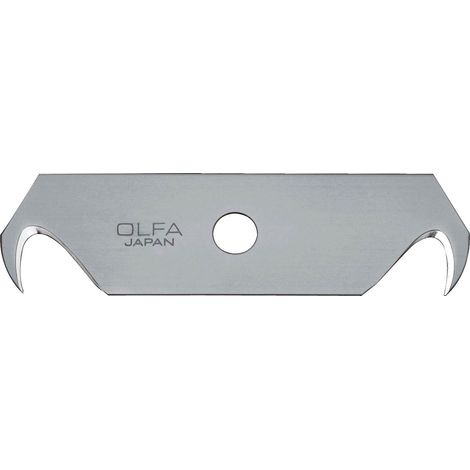 Lames OLFA avec crochet en acier de qualité supérieure 64 x 17,5 mm - lot de 5 unités