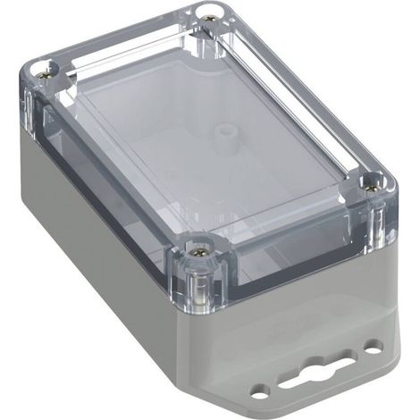 TC-10860436 Cloche à bride 90 x 60 x 39.90 ABS-PC gris clair 1 pc(s) D939702 (1/2)
