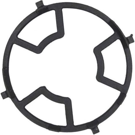 Support Universel de Cuisine et Camping - Support de Casserole à Moka pour Cuisinière à Gaz, Antidérapant en Fonte, 4Griffes, pour Pot de Lait (1/5)