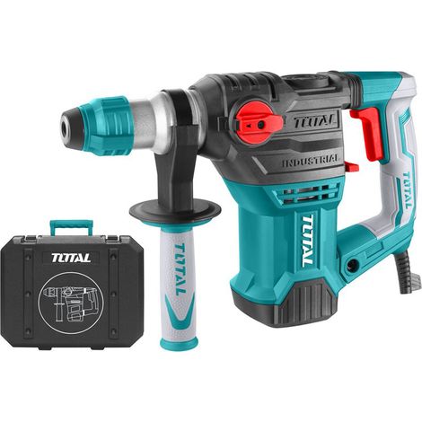MARTELLO TASSELLATORE SDS-PLUS SCALPELLATORE TRAPANO 1500W TOTAL