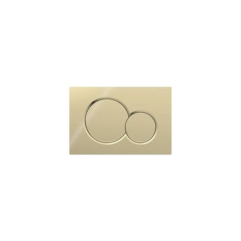 Pour Plaque de déclenchement Geberit Sigma01 pour rinçage double touche: laiton spécial galvanisé (115.770.DT.5) (1/4)