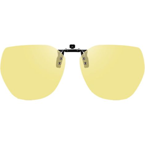 Lunettes de conduite de nuit claires Verres polarisés antireflet à clipser Lunettes de nuit pour une vision claire Pour Cyclisme Moto Course à pied Pêche Randonnée Trekking Alpinisme Sports de p (1/5)