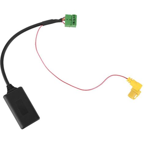 Jeffergarden Câble auxiliaire, câble audio portable Bluetooth 5.0 haute résistance de remplacement pour accessoires de voiture Q5 A6L A4L Q7 A5 S5 (1/5)