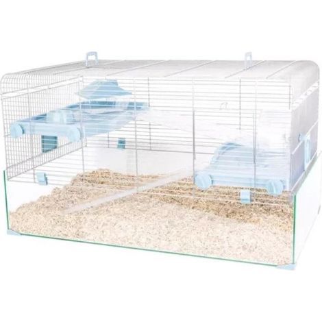 Zolux Panas Colour Käfig blau für kleine Nagetiere