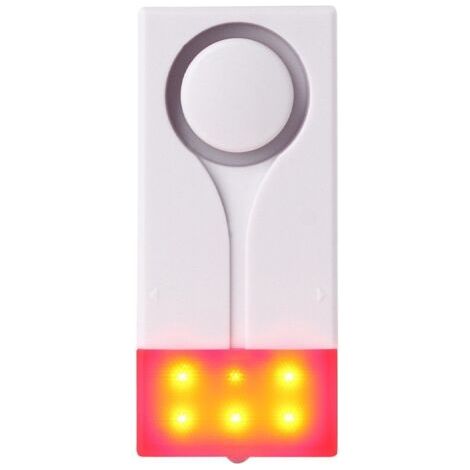 Alarme de porte et de fenêtre - Alarme antivol sans fil facile à installer (comprend 1 alarme et 1 télécommande)