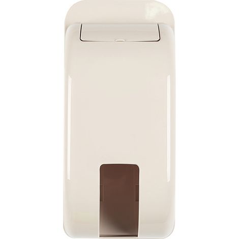 Support de sac de transport mural en plastique (beige) (1/2)