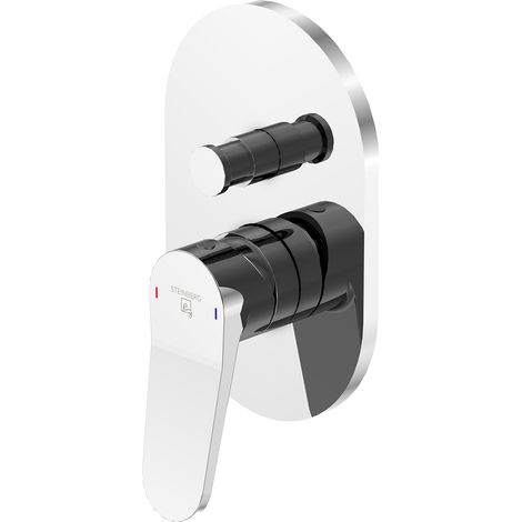 Steinberg 340 - Unterputzarmatur, für 2 Verbraucher, Chrom 340 2103 3 (1/5)