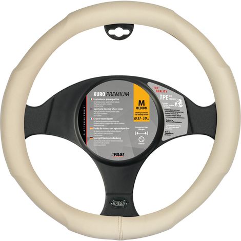 Kuro, coprivolante in Skeentex - M - Ø 37/39 cm - Beige