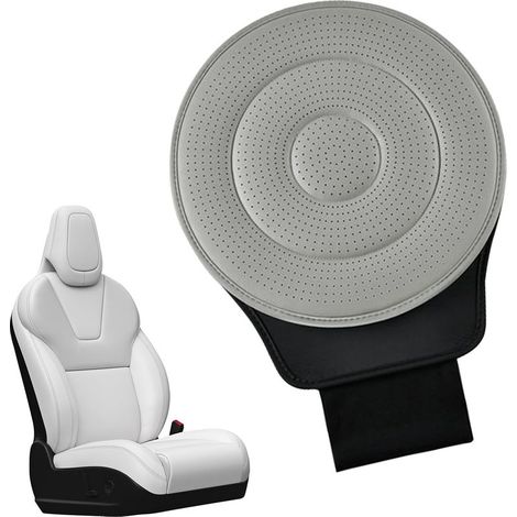 Siège Pivotant pour Voiture - Coussin de Siège Rotatif 360 Degrés,Tapis de Absorbant pour Chaise Conduite Voyage SUV Grossesse Camion Senior (1/5)